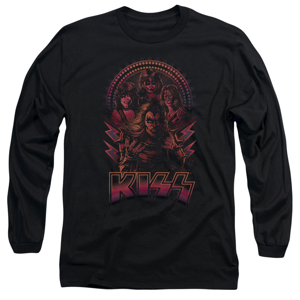 Kiss/comic Style-l/s Adult 18/1-black