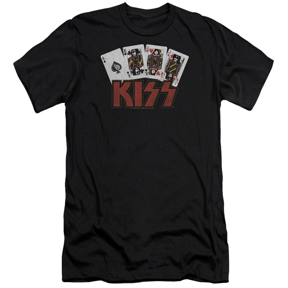 Kiss/cards-premuim Canvas Adult Slim Fit 30/1-black