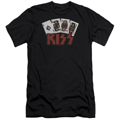 Kiss/cards-premuim Canvas Adult Slim Fit 30/1-black