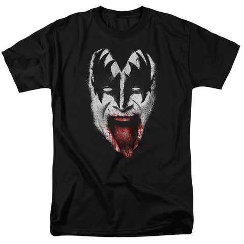 Kiss/demon Face-s/s Adult 18/1-black