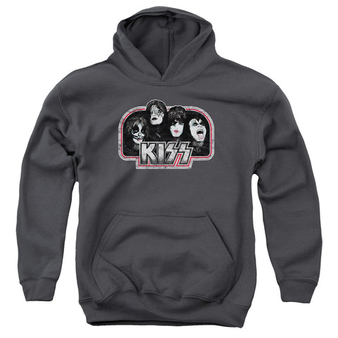 Youth Pull-Over Hoodie - Charcoal - Sm