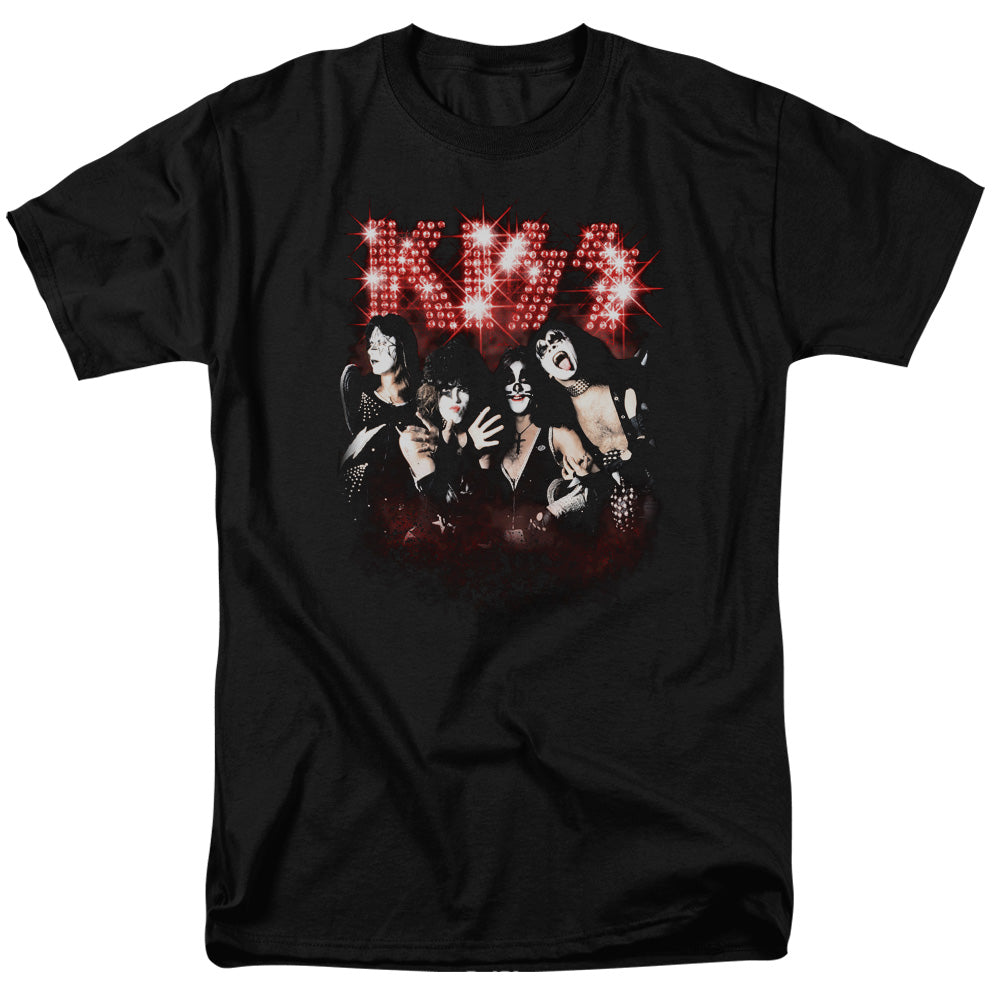 Kiss/smoke And Mirrors-s/s Adult 18/1-black