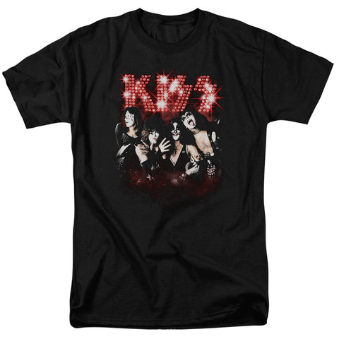 Kiss/smoke And Mirrors-s/s Adult 18/1-black