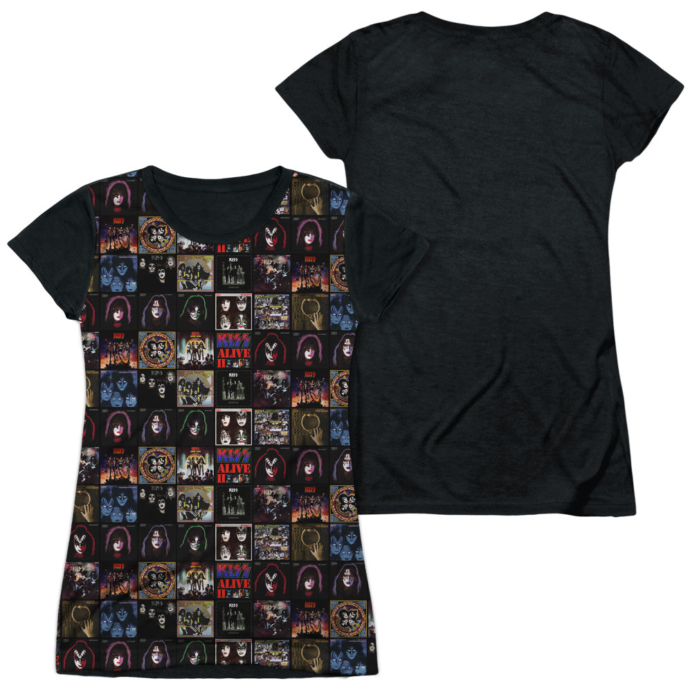 Junior Cap Sleeve 100% Poly Black Back