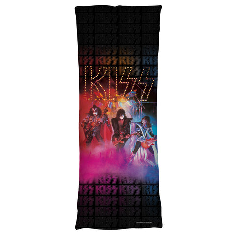 KISS-STAGE LIGHTS - MICROFIBER BODY PILLOW - 18x54