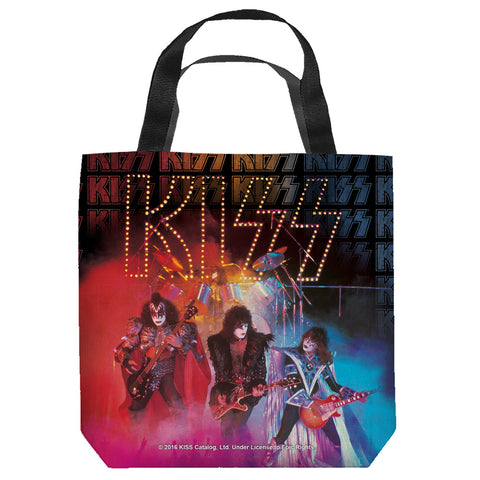 KISS-STAGE LIGHTS - TOTE BAG - 13x13