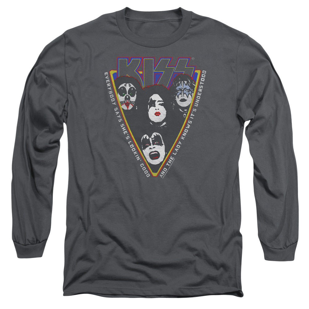 Kiss/strutter-l/s Adult 18/1-charcoal