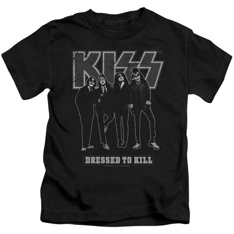 Kiss/dressed To Kill-s/s Juvenile 18/1-black