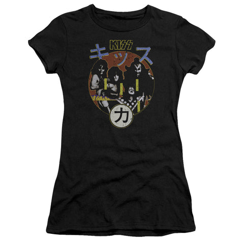 Kiss/hotter Cover-s/s Junior Sheer-black