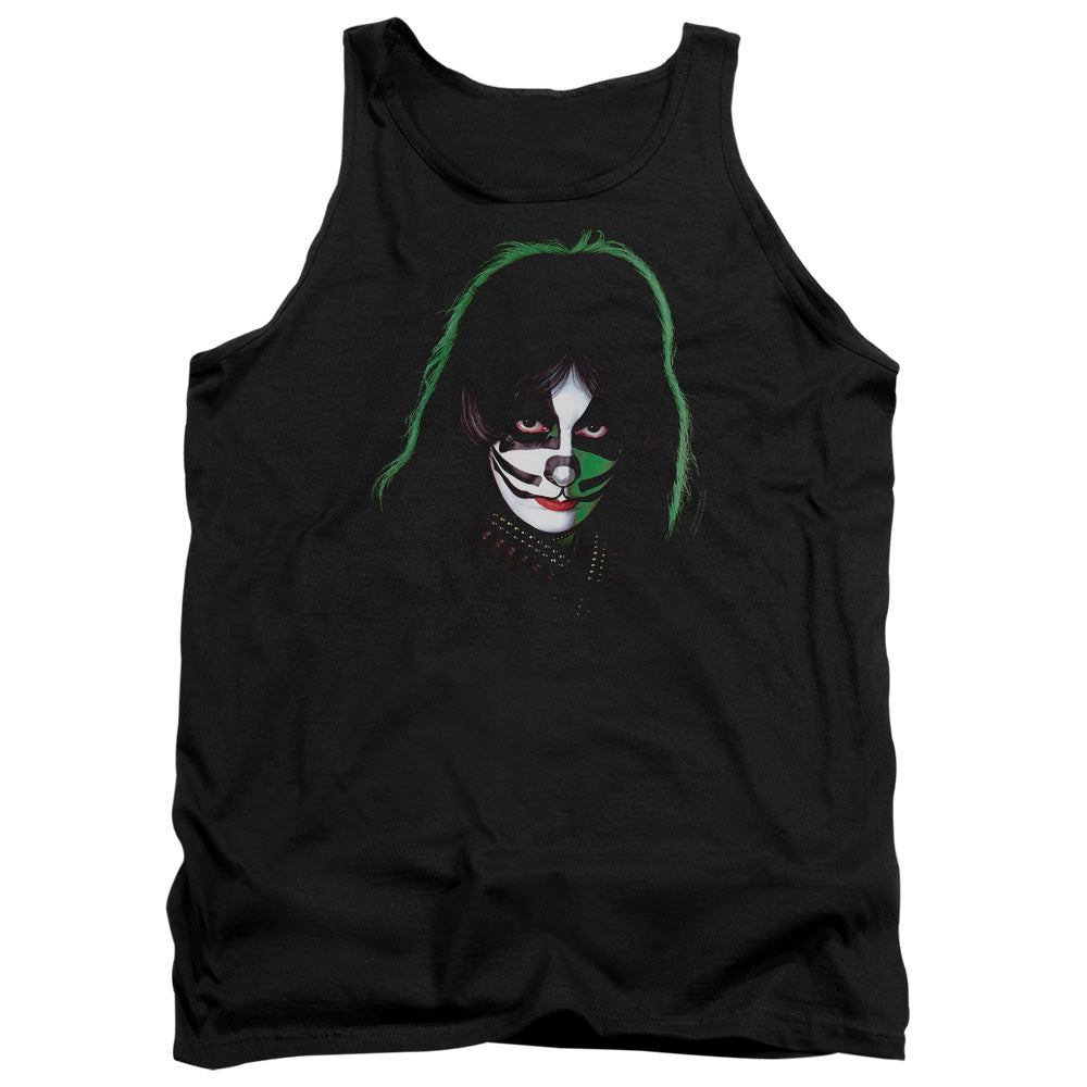 Kiss/peter Criss Cover-adult Tank-black