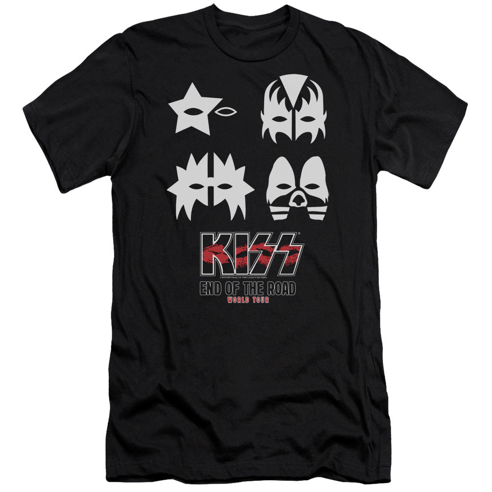 Kiss/end Of The Road-s/s Adult 30/1-black
