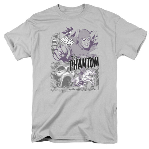 Phantom/ghostly Collage-s/s Adult 18/1-silver