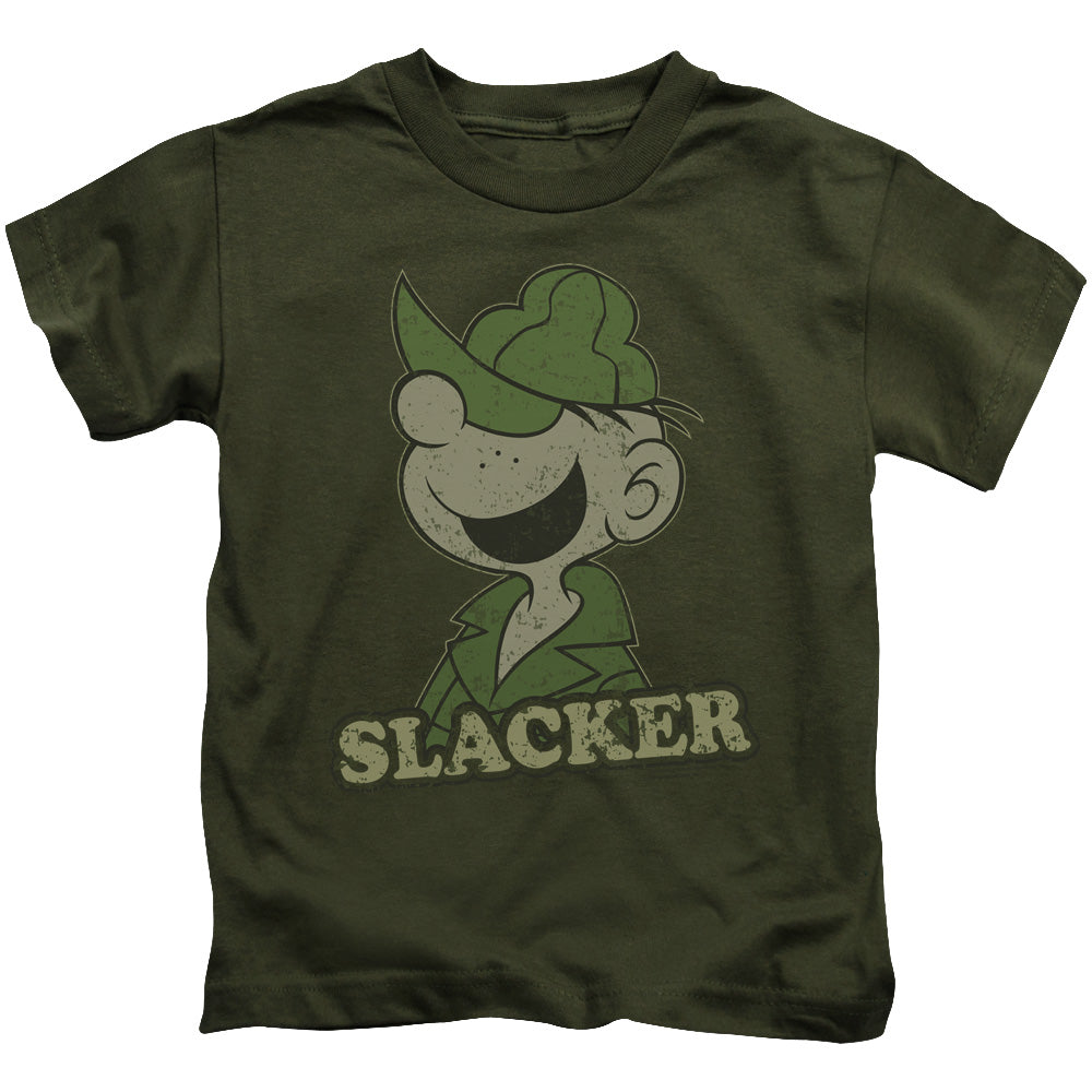 Beetle Bailey/slacker-s/s Juvenile 18/1-military Green