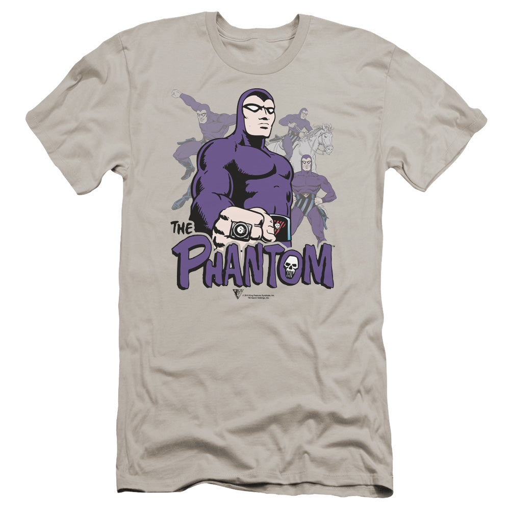 Phantom/kiss The Ring-premuim Canvas Adult Slim Fit 30/1-silver