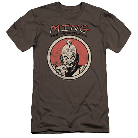 Flash Gordon/ming-premuim Canvas Adult Slim Fit 30/1-charcoal