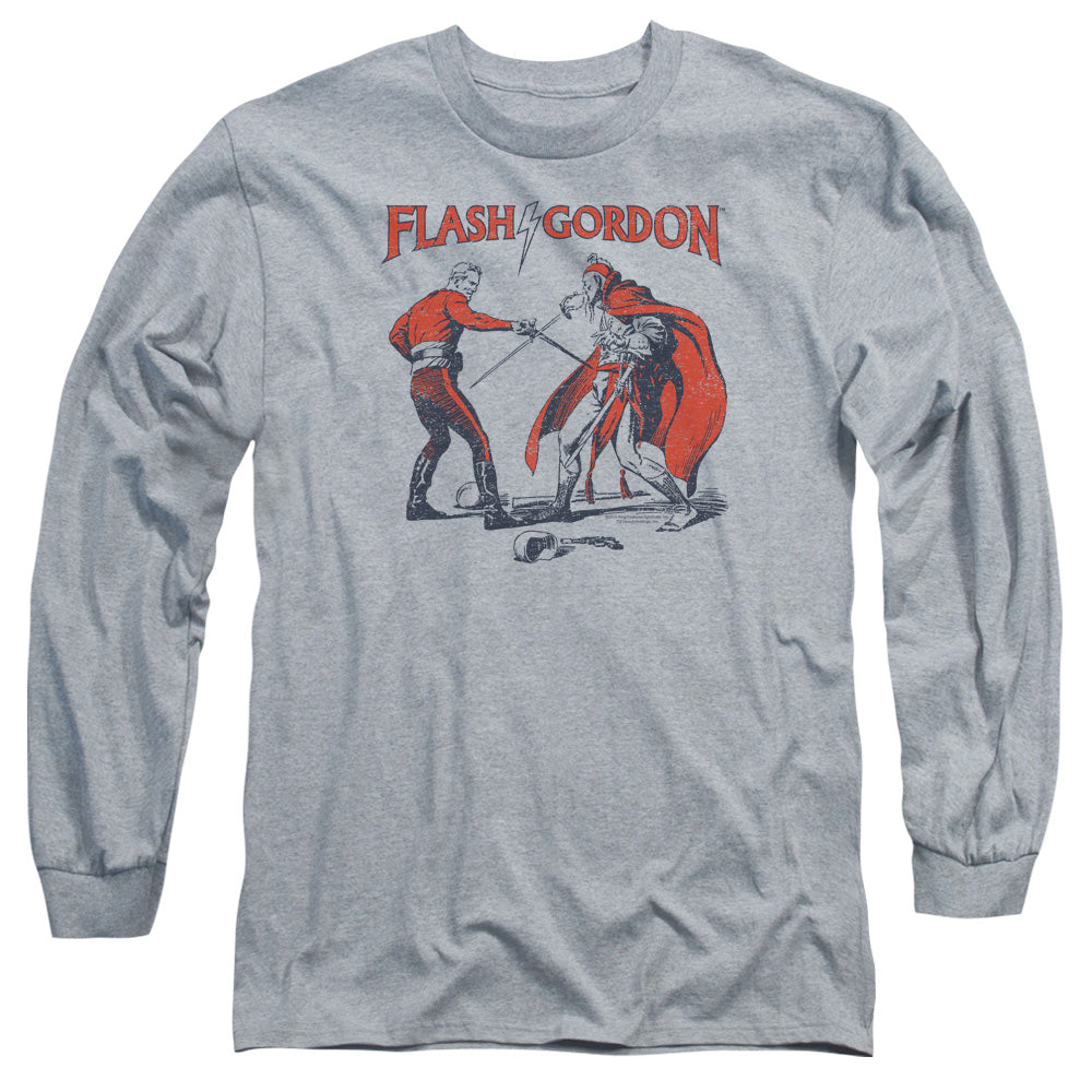 Flash Gordon/duel-l/s Adult 18/1-athletic Heather