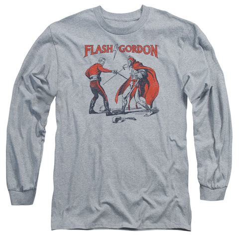 Flash Gordon/duel-l/s Adult 18/1-athletic Heather