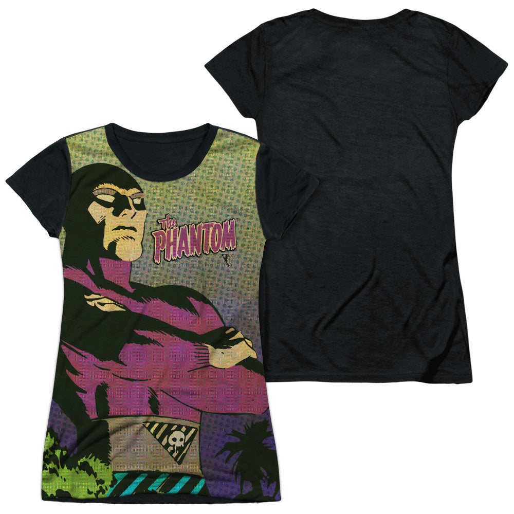 Junior Cap Sleeve 100% Poly Black Back