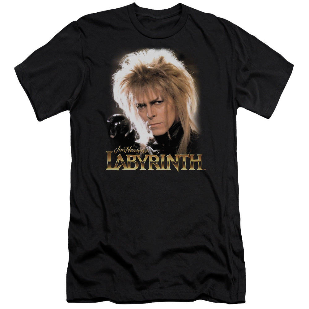 Labyrinth/jareth-premuim Canvas Adult Slim Fit 30/1-black
