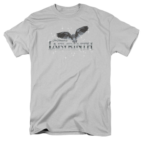 Labyrinth/owl Logo - S/s Adult 18/1 - Silver