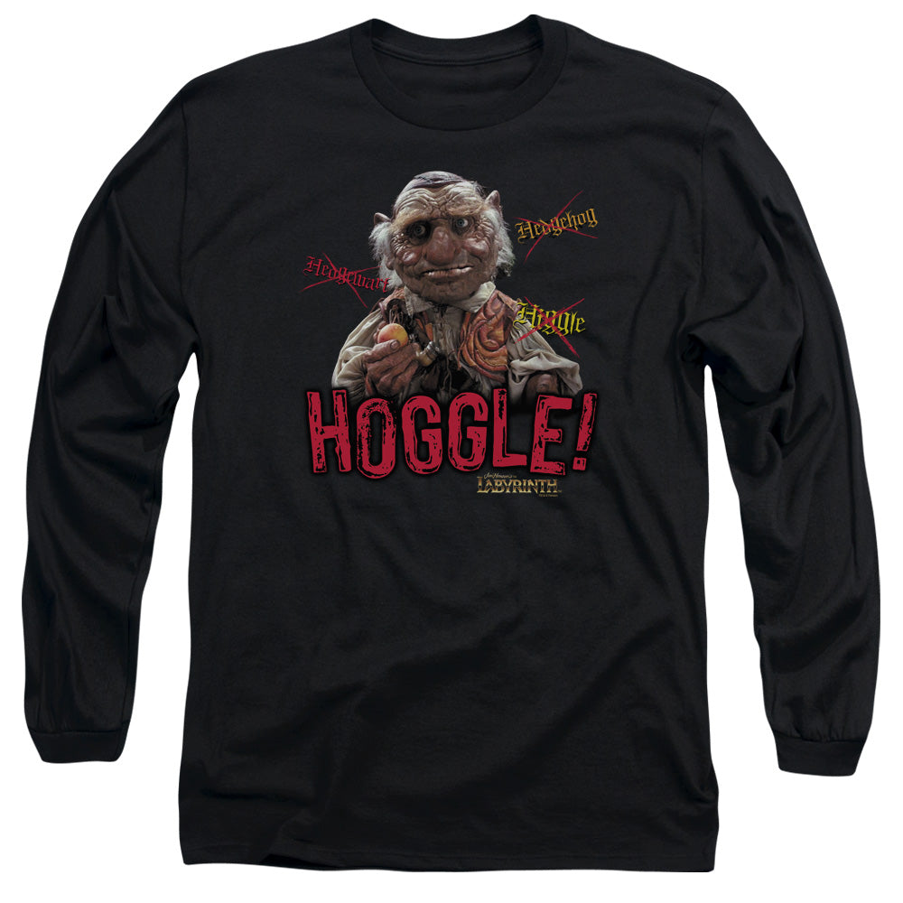 Labyrinth/hoggle - L/s Adult 18/1 - Black
