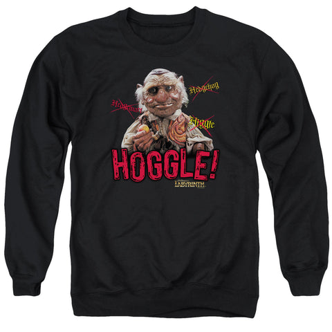 Labyrinth/hoggle - Adult Crewneck Sweatshirt - Black