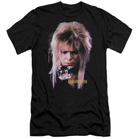 Labyrinth/goblin King-premuim Canvas Adult Slim Fit 30/1-black