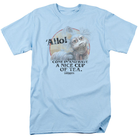 Labyrinth/tea-s/s Adult 18/1-light Blue