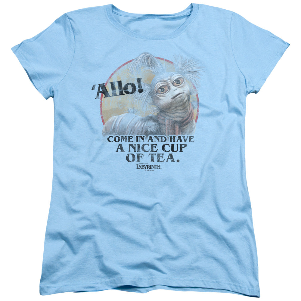 Labyrinth/tea-s/s Womens Tee-light Blue
