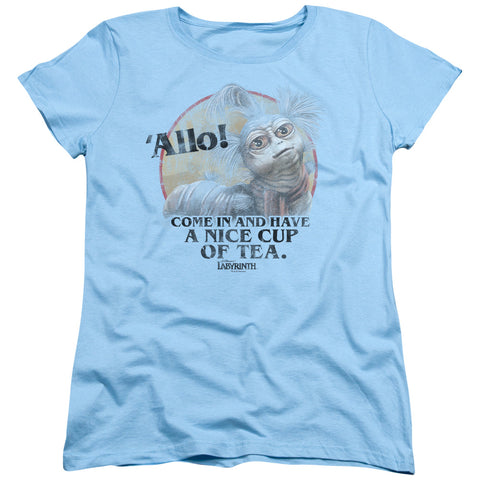 Labyrinth/tea-s/s Womens Tee-light Blue