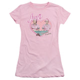 Juniors Sheer Cap Sleeve