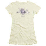 Juniors Sheer Cap Sleeve