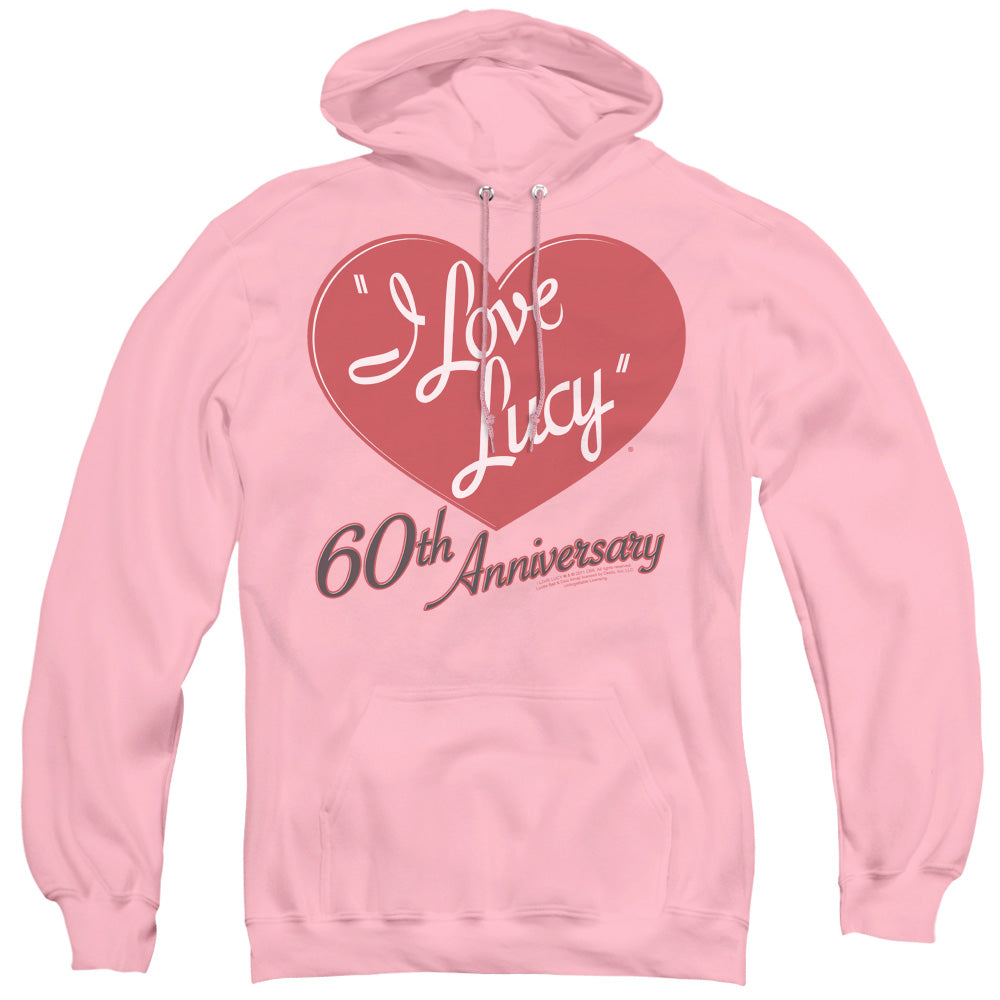 I Love Lucy/60th Anniversary - Adult Pull-over Hoodie - Pink