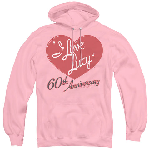 I Love Lucy/60th Anniversary - Adult Pull-over Hoodie - Pink
