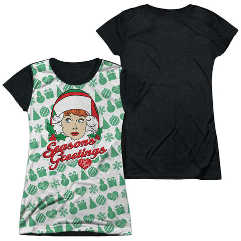 Junior Cap Sleeve 100% Poly Black Back