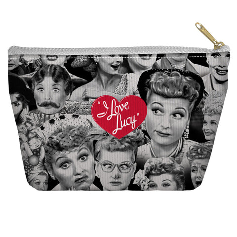 I Love Lucy/faces - Accessory Pouch
