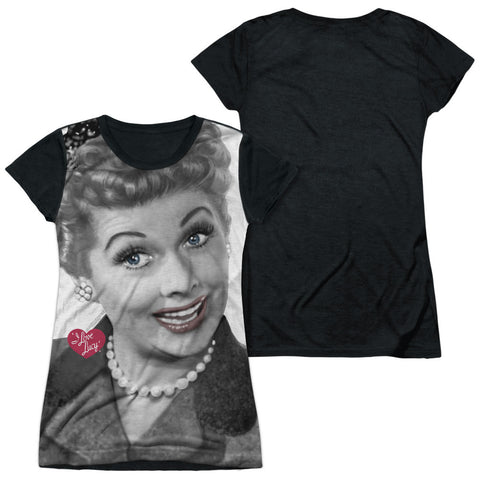 Junior Cap Sleeve 100% Poly Black Back
