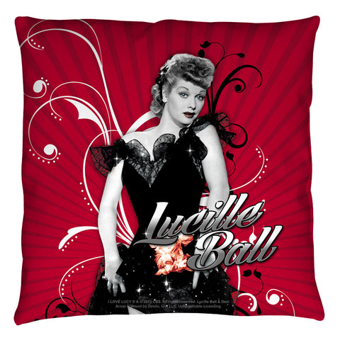 Lucille Ball/firecracker - Throw Pillow