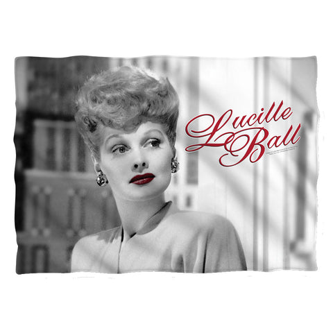 Lucille Ball/city Girl-pillow Case-white