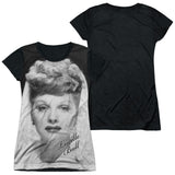 Junior Cap Sleeve 100% Poly Black Back