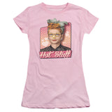 Juniors Sheer Cap Sleeve