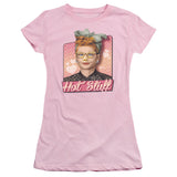 Juniors Sheer Cap Sleeve
