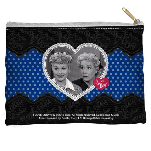 I Love Lucy/lace Of Friendship - Accessory Pouch