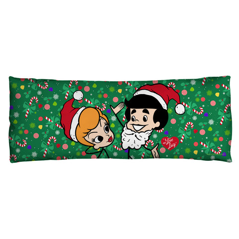 I LOVE LUCY-HOLIDAY DANCE - MICROFIBER BODY PILLOW - 18x54