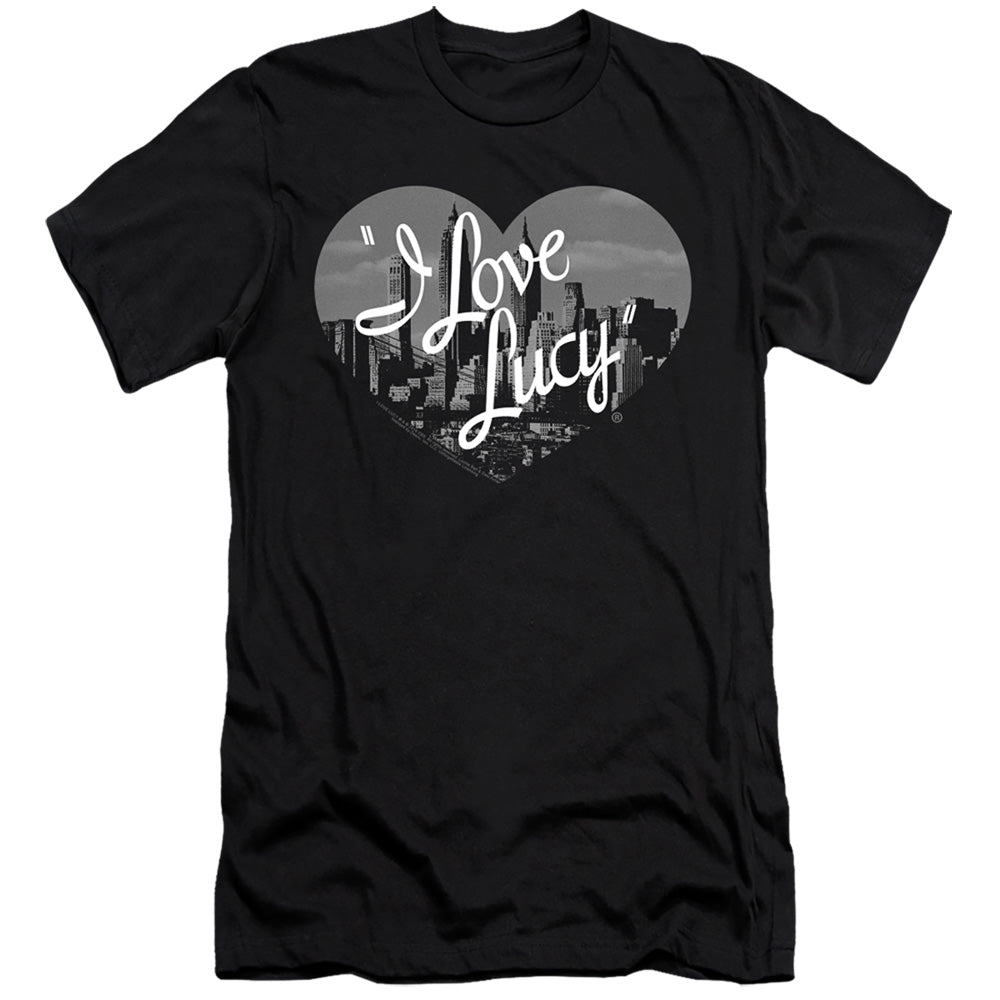 I Love Lucy/nostalgic City-hbo S/s Adult 30/1-black
