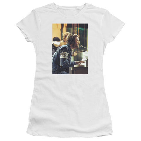 Juniors Sheer Cap Sleeve