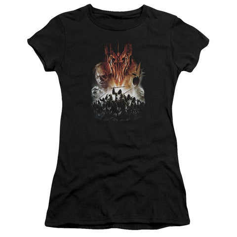 Premium Juniors Sheer Cap Sleeve