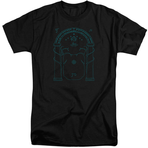 Lord Of The Rings/doors Of Durin-s/s Adult Tall 18/1-black