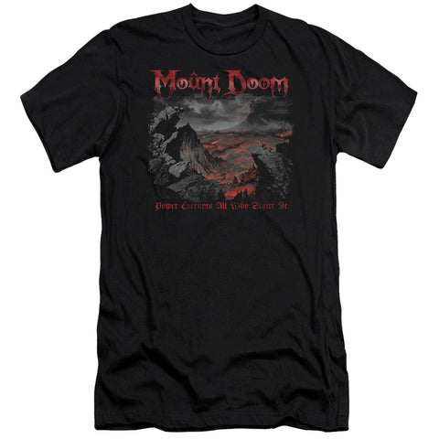 Lord Of The Rings/power Corrupts-hbo S/s Adult 30/1-black