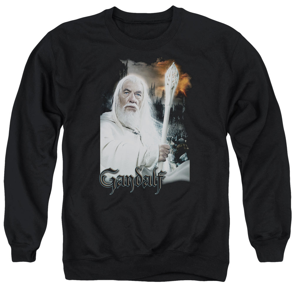 Lor/gandalf - Adult Crewneck Sweatshirt - Black